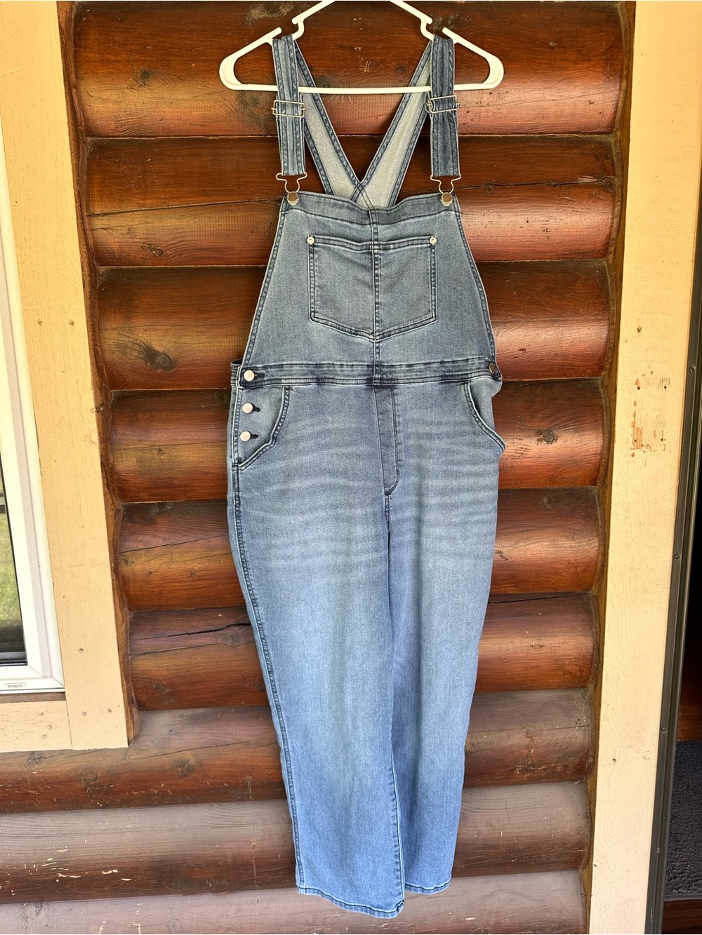 Women's Casual Denim Overalls